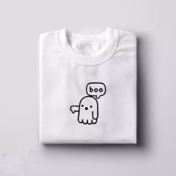 Boo Minimalist Designed T-shirt(Unisex)